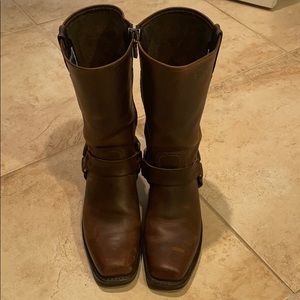 Frye harness boots